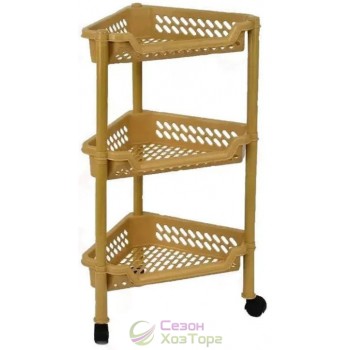 Етажерка кутова триярусна